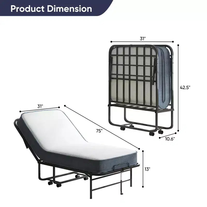 Folding Bed with 5