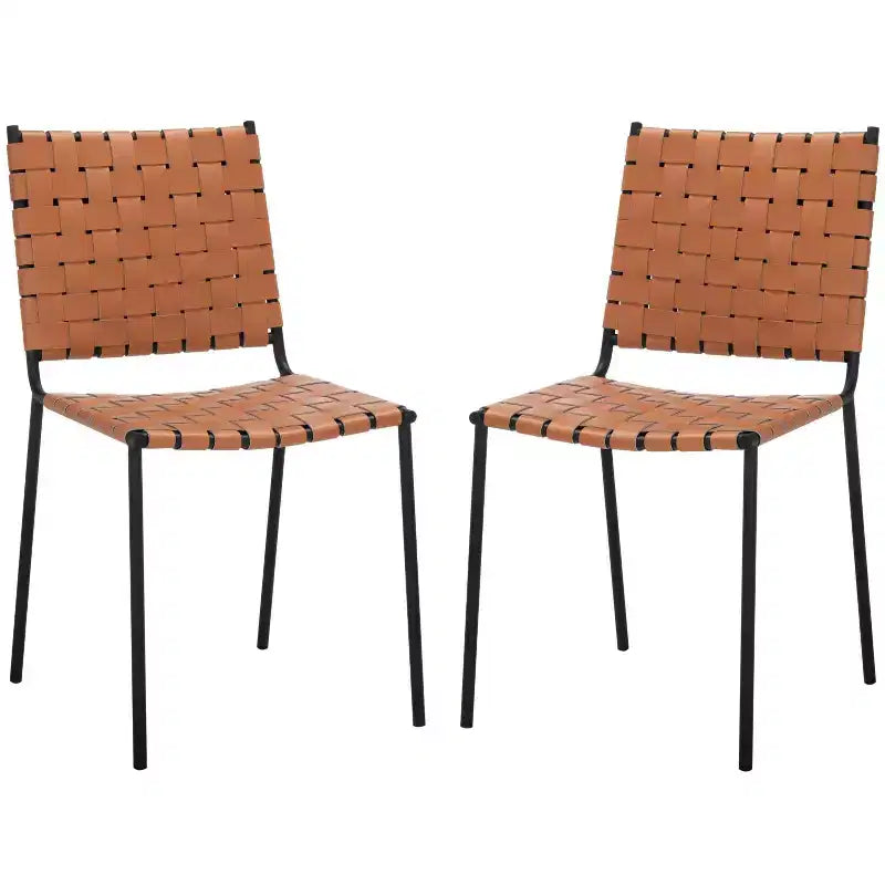 Wesson Woven Dining Chair (Set of 2) - DCH3005 - Safavieh