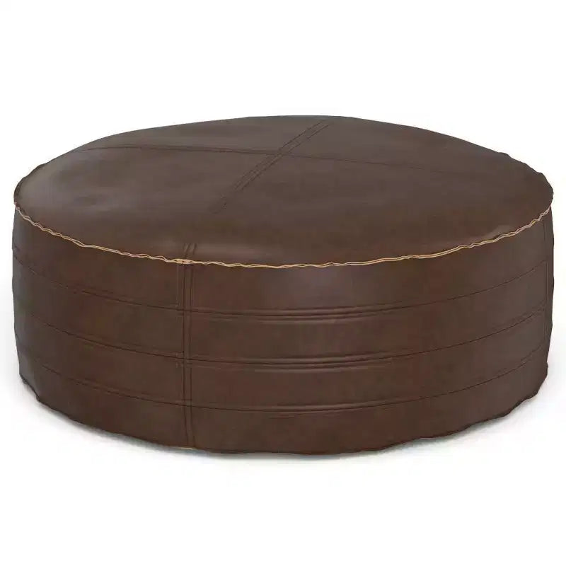 32 Wendal Round Coffee Table Pouf - WyndenHall