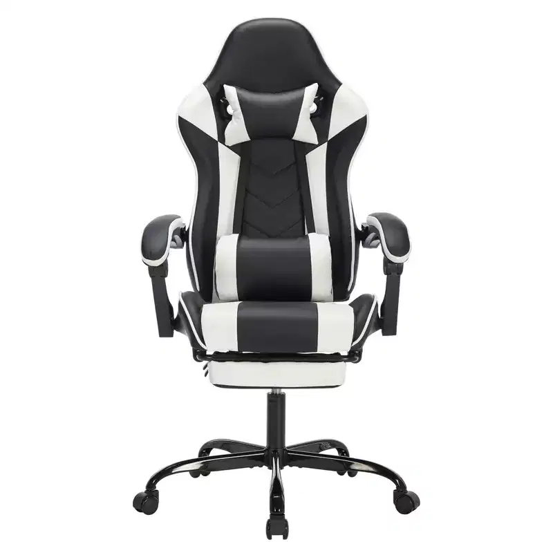 Okak Modern Adjustable Swivel Gamer Chair with Headrest & Lumbar Support,High Ergonomic Task Chair Computer Chair for Adults