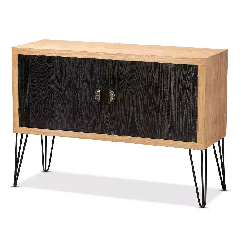 Metal Utility Storage Cabinet with 2 Doors & 2 Shelves 鈥?48H x 80W x 30D