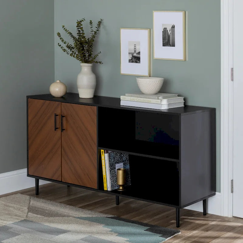 58-Inch Bookmatch TV Stand