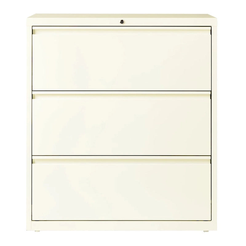 36-inch wide three-drawer chest of drawers, classic blue