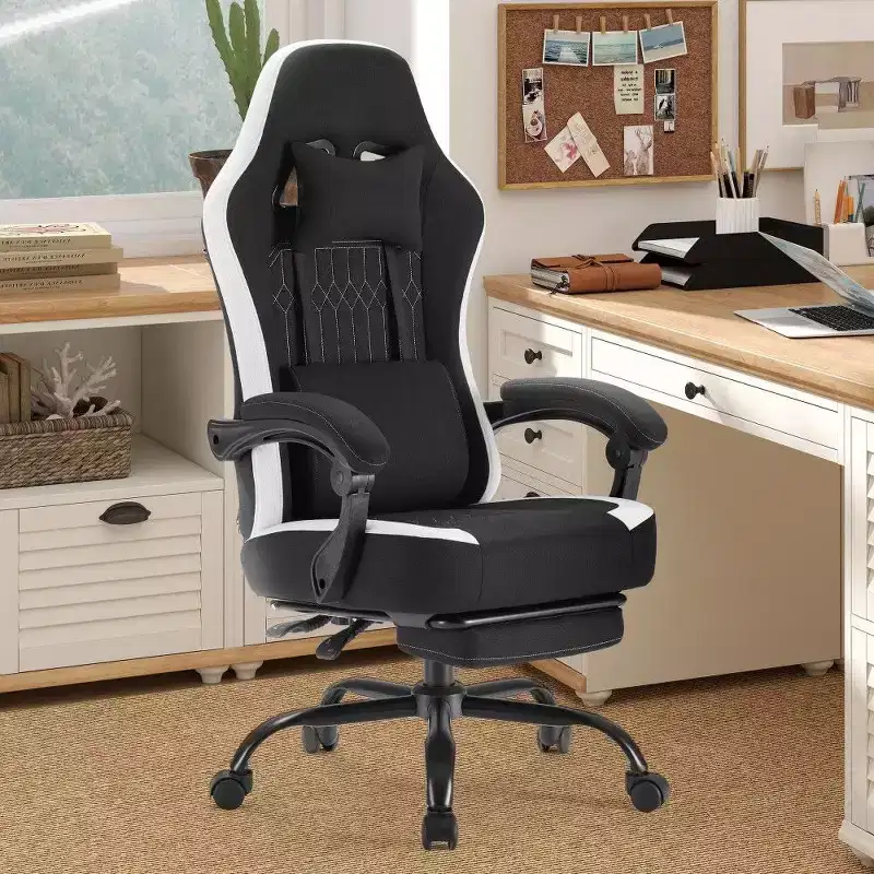 Ergonomic Office Chair with Pocket Spring Seat & Adjustable Lumbar – 300LB