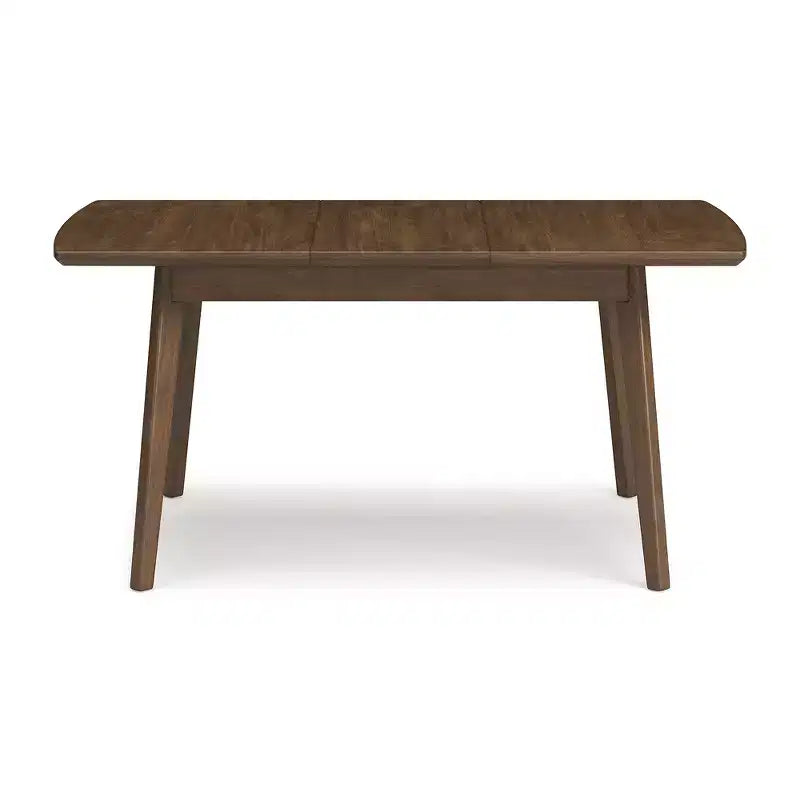 Signature Design by Ashley Contemporary Lyncott Dining Extension Table, Brown