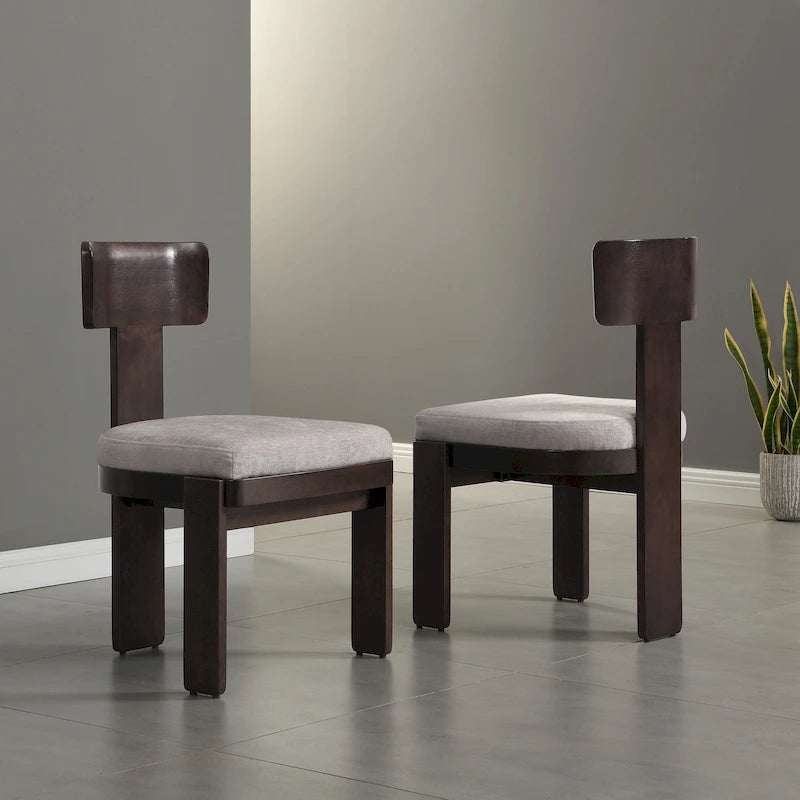 Christopher Knight Home - Oliver Upholstered Dining Chairs, Stylish and Comfortable Seating, Set of 2