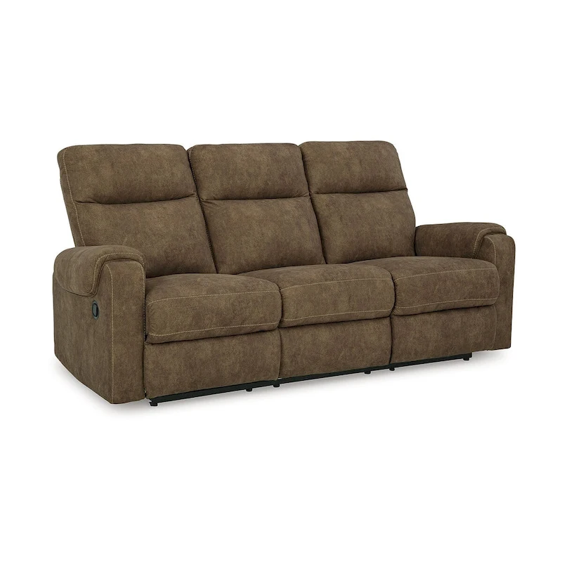 Signature Design by Ashley Edenwold Brown Reclining Sofa - 86 W x 40 D x 40 H