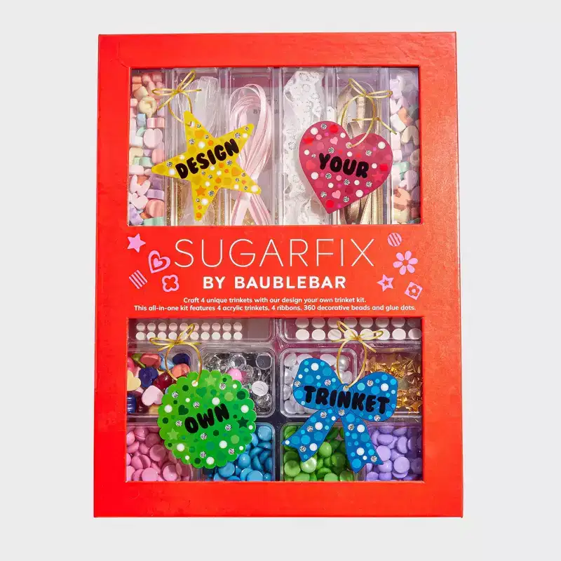 SUGARFIX by BaubleBar 4ct Embellished Trinket Craft Kit Gift