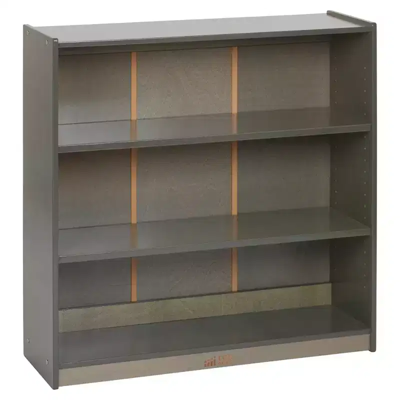 ECR4Kids Wooden Classic Bookcase with Adjustable Shelves, 36in, Classroom Bookshelf