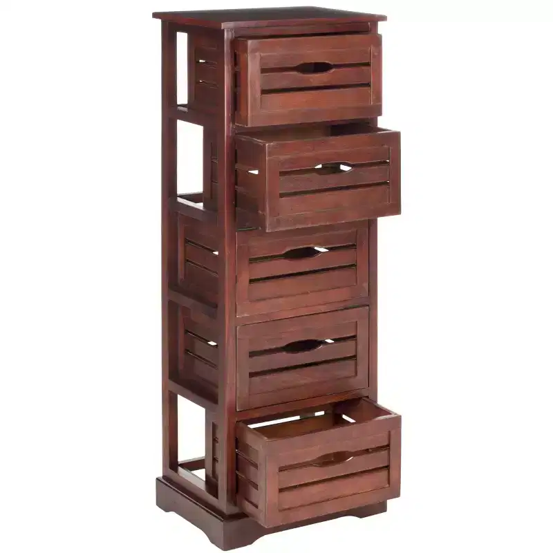 Samara 5 Drawer Cabinet - AMH5714 - Safavieh Couture