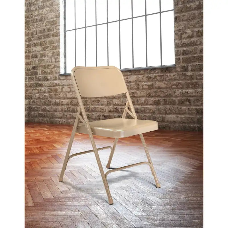 200 Series Premium All-steel Folding Chairs (Pack of 4)