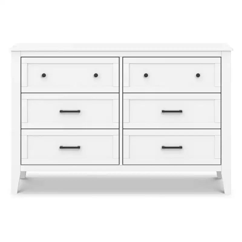 6-Drawer Nursery Dresser -Pine Wood