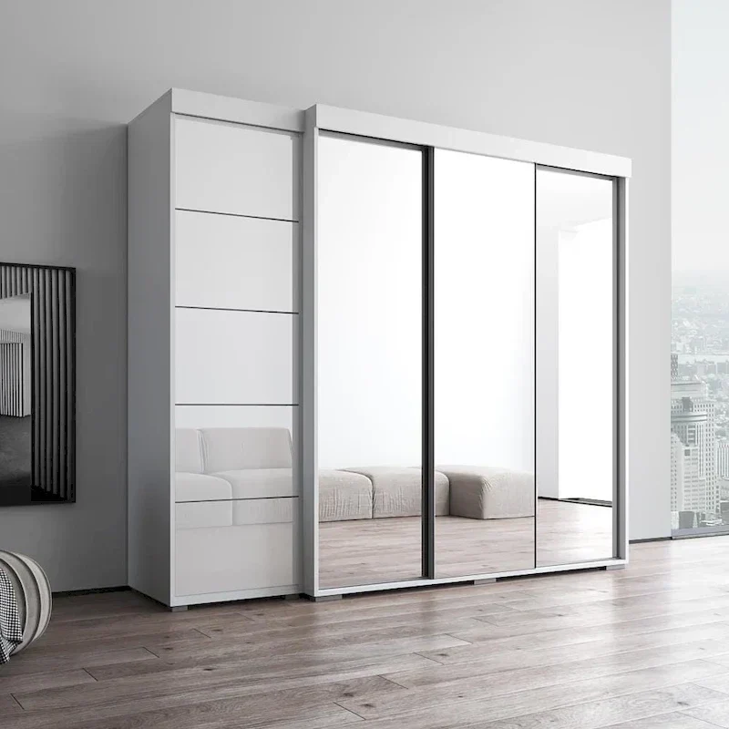 Three-Mirror Wardrobe