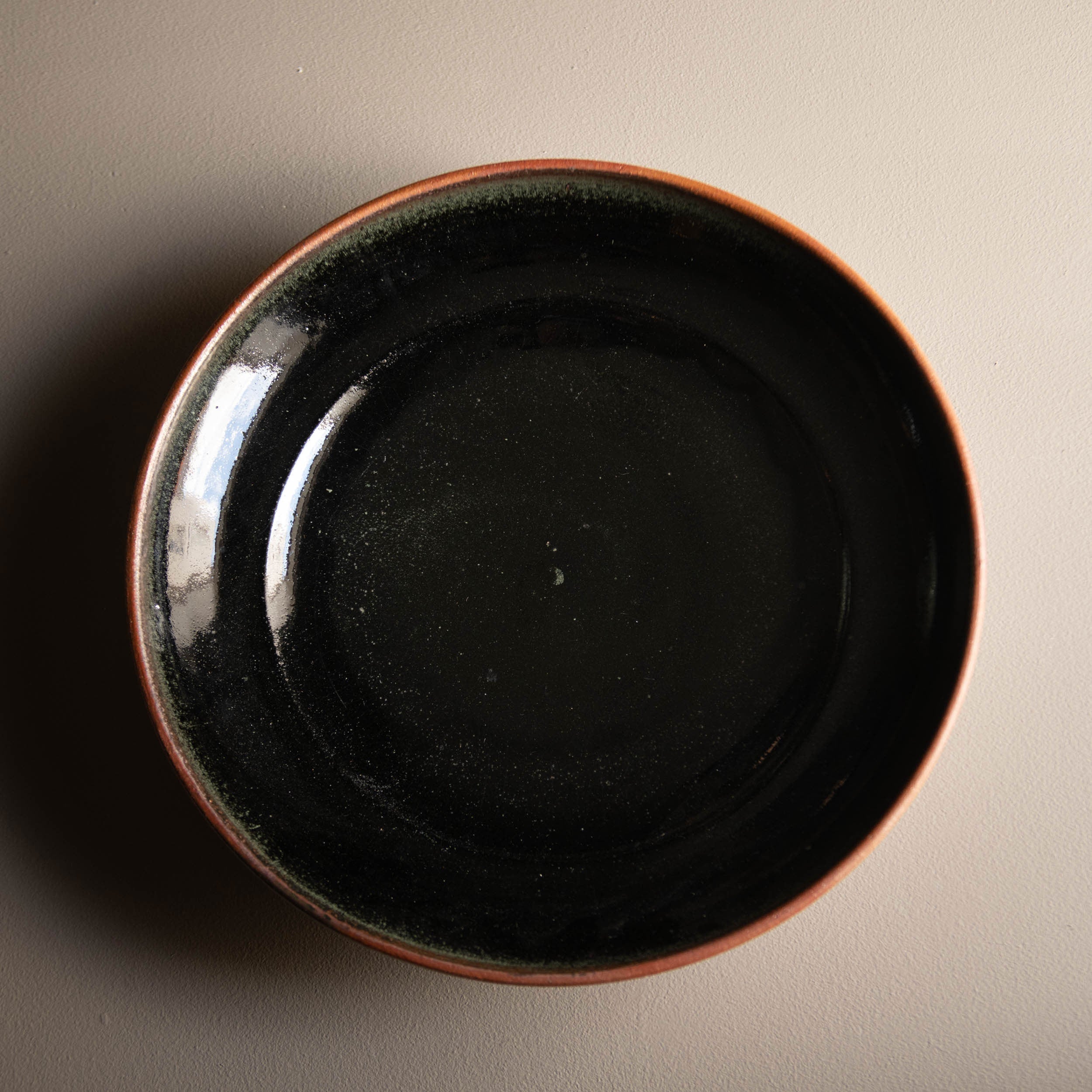 Tenmoku Large Dish