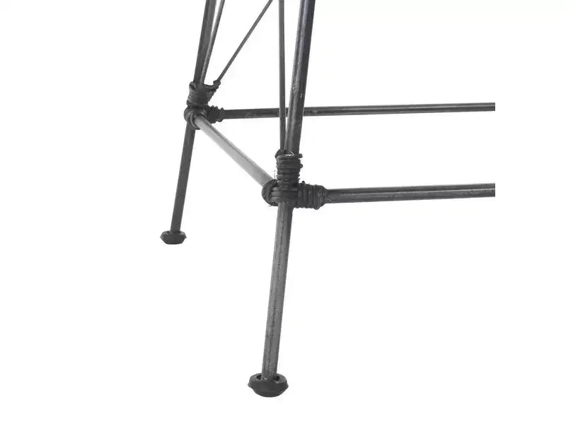 Weaved Rattan Counter Stool Set of 2