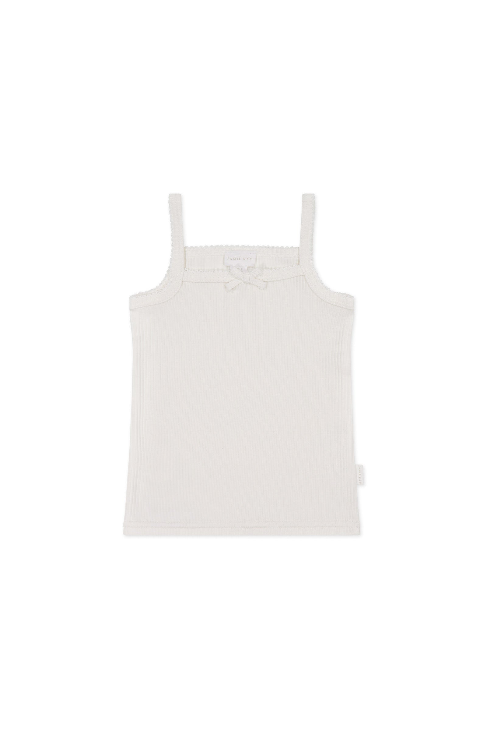 Solid Organic Cotton-Modal Singlet with Silky-Soft Lightweight Feel for Baby & Toddler Layering (6M�C8Y)