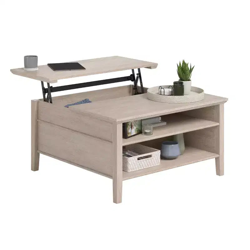 GDFStudio Valdosta Modern Lift-Top Coffee Table with Hidden Storage