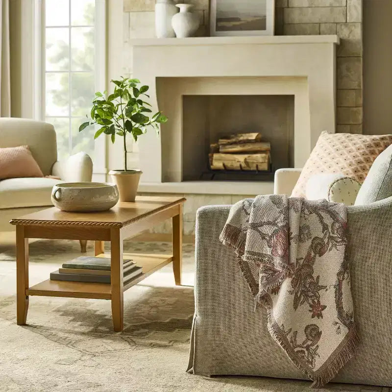Azorella Coffee Table Oak Brown - Threshold™ designed with Studio McGee