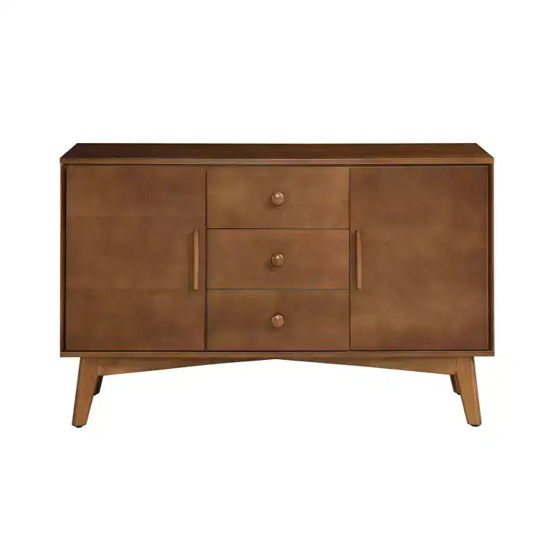 Mid Century Sideboard Buffet Cabinet 47.3, Storage Cabinet with 2 Doors & 3 Drawers for Entryway, Living Room, Dining Room, Kitchen