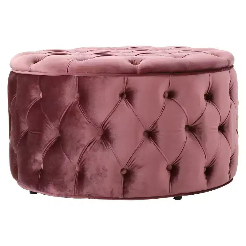 Zelfa New Velvet Ottoman - Christopher Knight Home