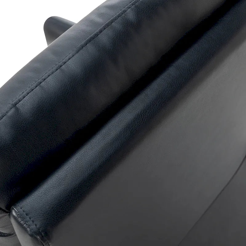 Manual Swivel Recliner with Metal Base