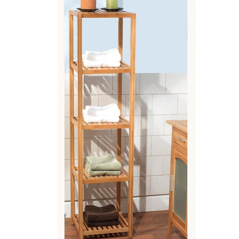 Bamboo 5-tier Shelf