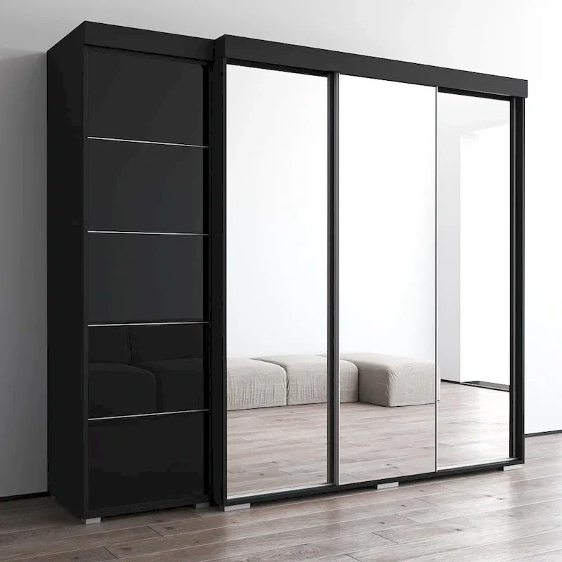 Three-Mirror Wardrobe