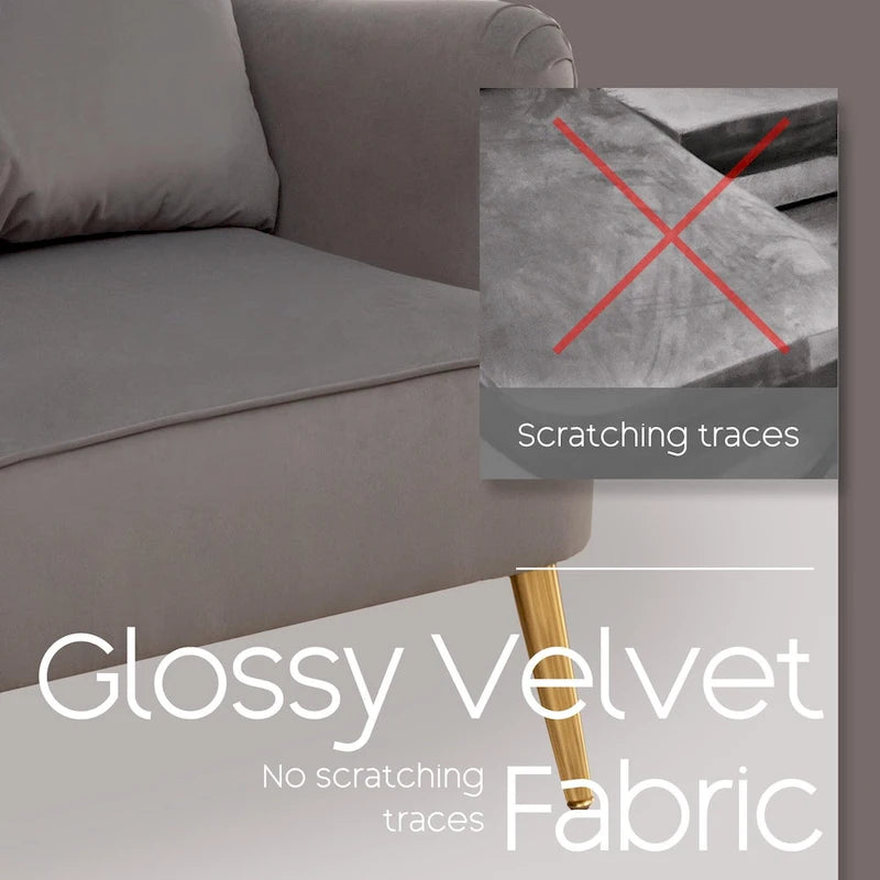 Modern Wingback Arm Chair Upholstered Accent Chair