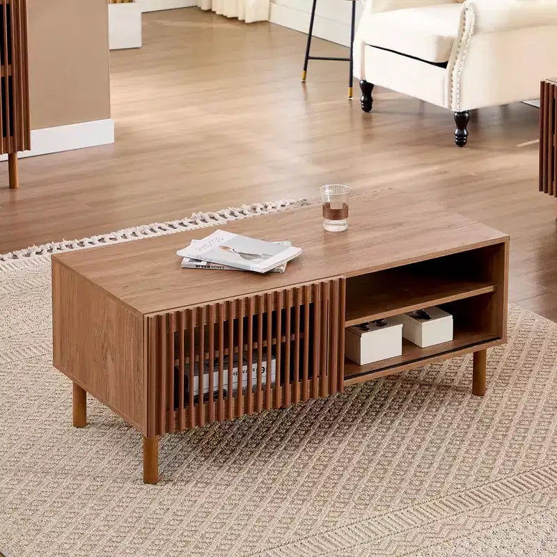 Modern Coffee Table with Storage - 44