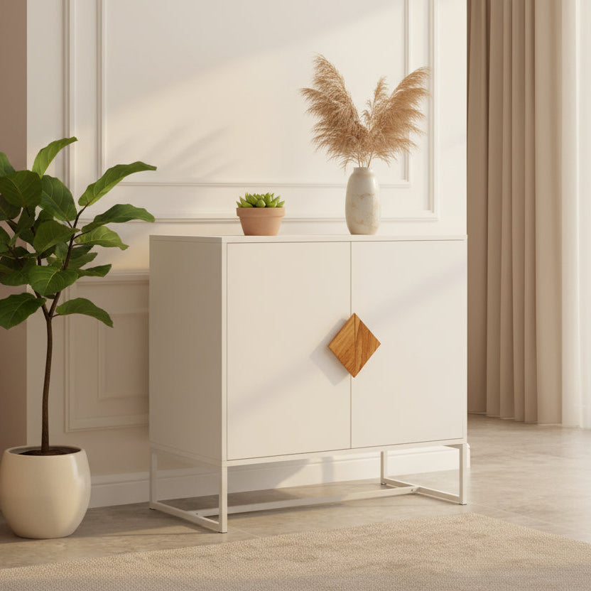 Square Handle 2-Door Sideboard