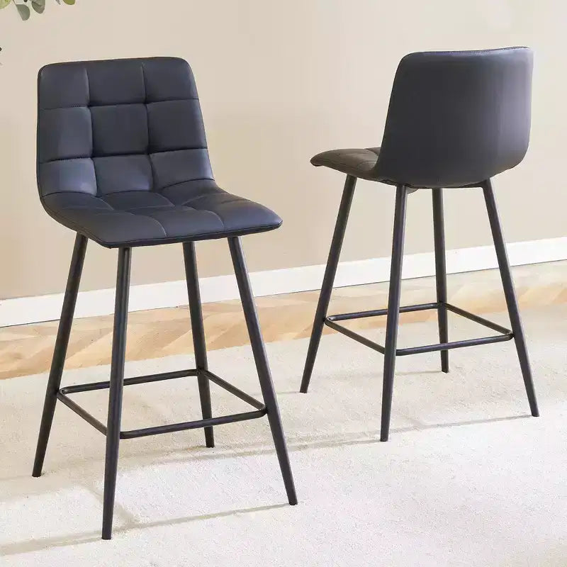 Bar Stool Counter Stool Bar Chairs Dining Chair Pub Stool, Brown/Black/White