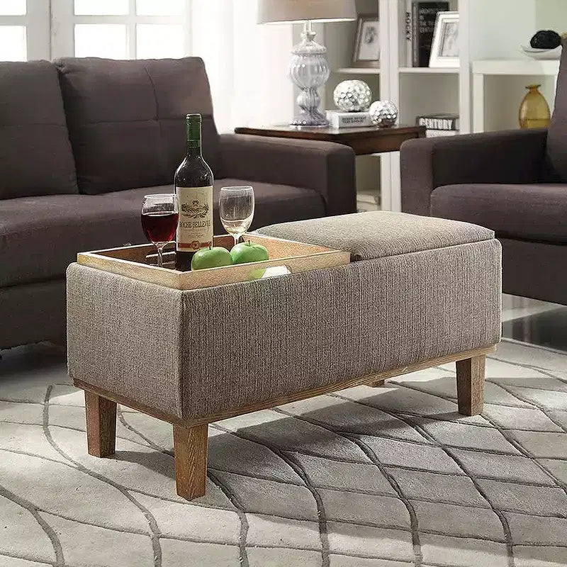Breighton Home Designs4Comfort Brentwood Storage Ottoman