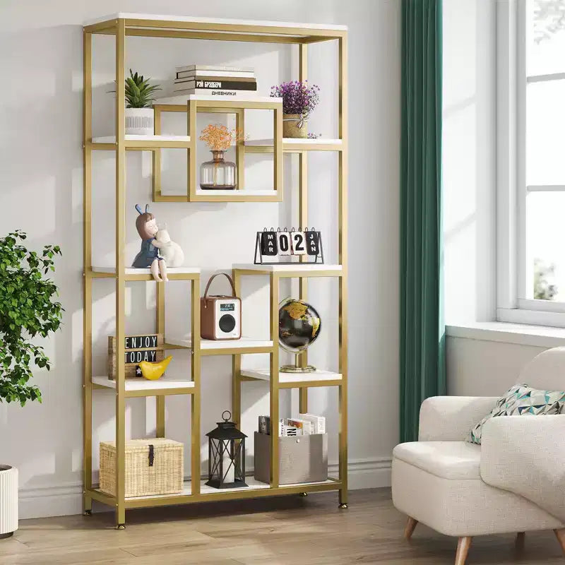 Tribesigns 71 11-Tier Open Display Bookcase