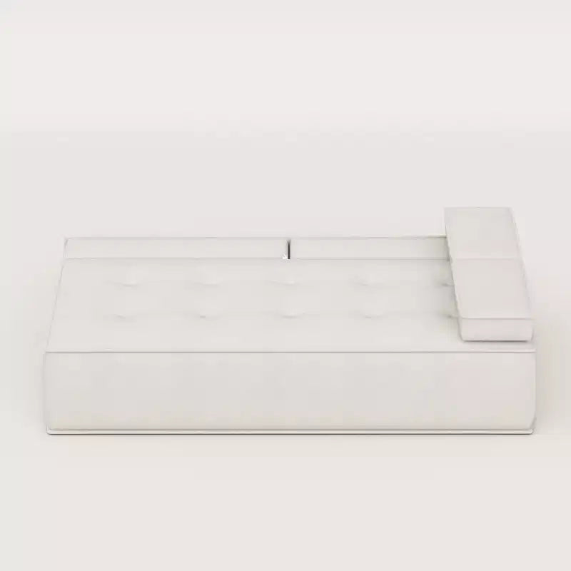 79 Modern Modular Velvet Convertible Sofa Bed with High Resilience Foam and 2 Bolster Pillows Gaoyangjiaju