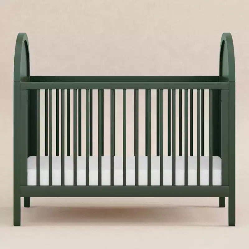 Boho Cane 3-in-1 Convertible Crib with Toddler Bed Conversion Kit
