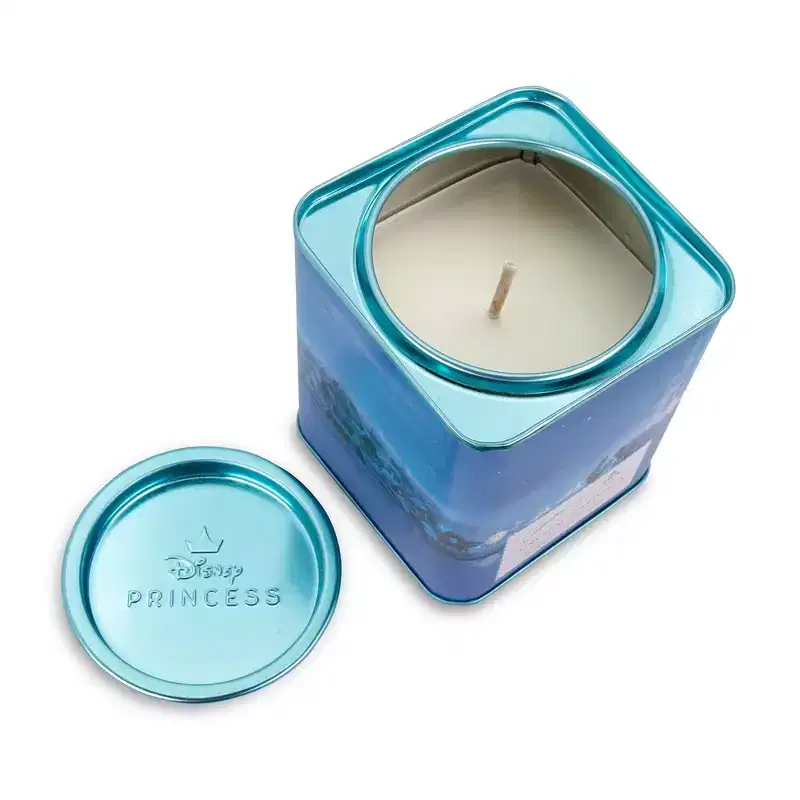 Ukonic Disney Princess Home Collection 11-Ounce Scented Tea Tin Candle | Cinderella