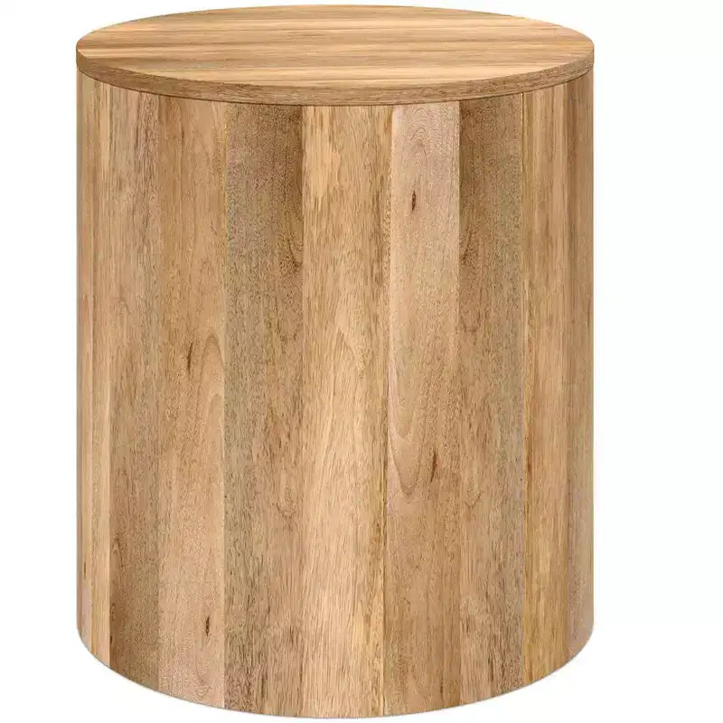 Hillmount 20 inch Wide Solid Mango Contemporary End Table