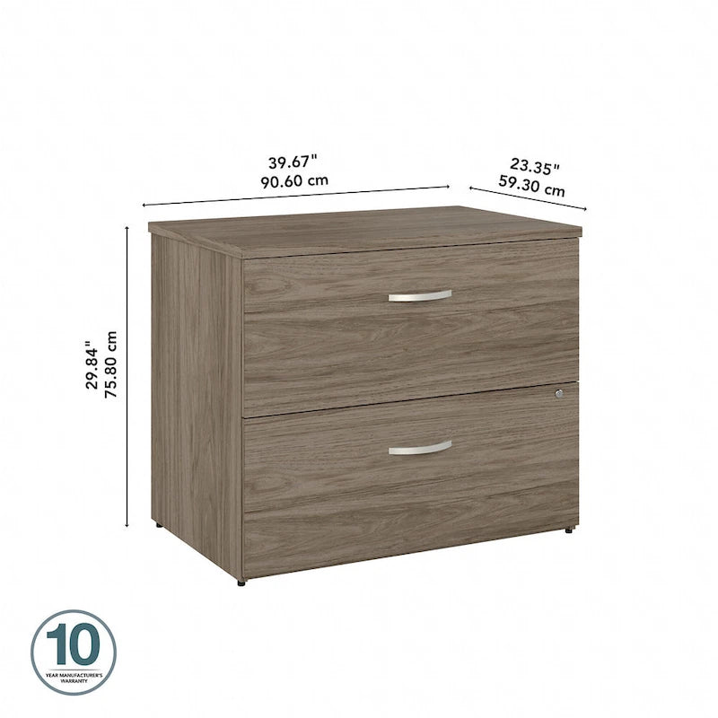 Hybrid 2 Drawer Lateral File Cabinet by