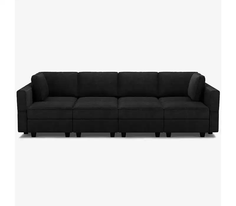 Belffin Modular Terry Sleeper Sofa with Storage Seat (8 Seats + 8 Sides)