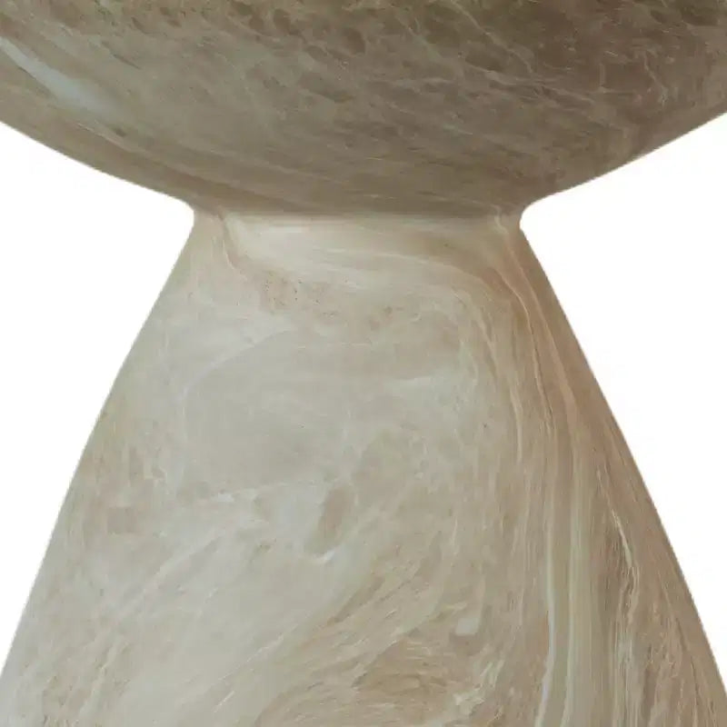 Round Concrete Accent Table
