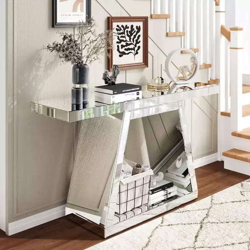 Mirrored Console Table 55.9