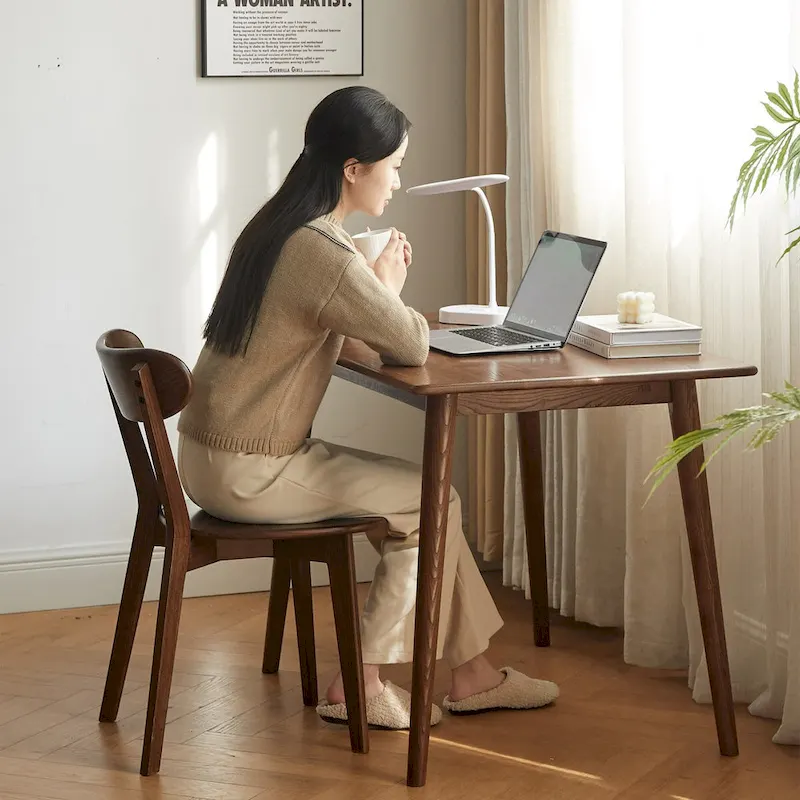 Solid Oak Wood Dining Chair