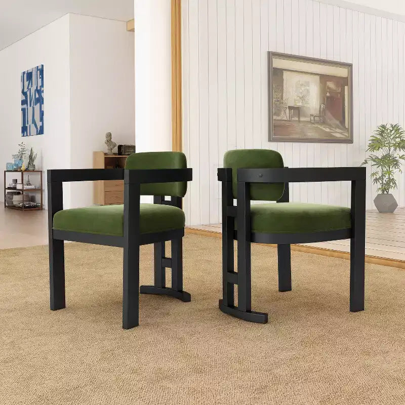 Christopher Knight Home Luna Modern Birch Wood Upholstered Dining Chair (Set of 2)