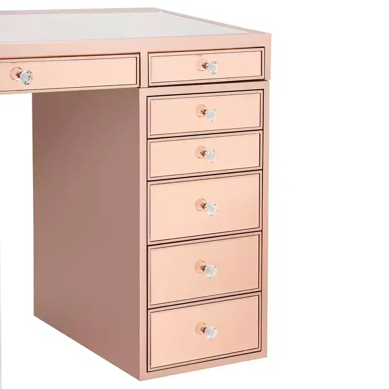 Table de coiffeuse haut de gamme Impressions Vanity SlayStation Plus avec miroir