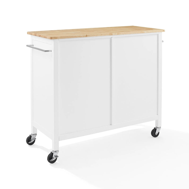Wood Top Kitchen Island/Cart