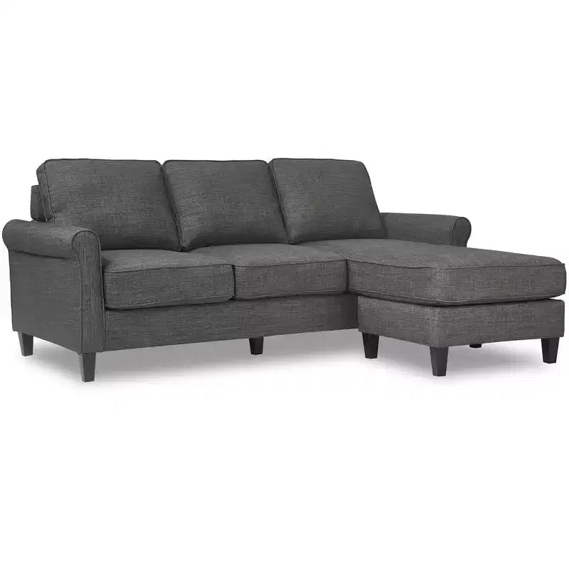 Harmon Roll Arm Sectional Sofa - Serta