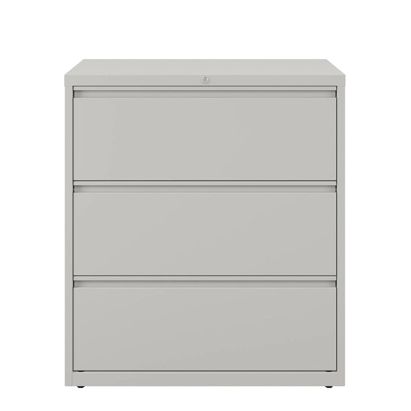 36-inch wide three-drawer chest of drawers, classic blue