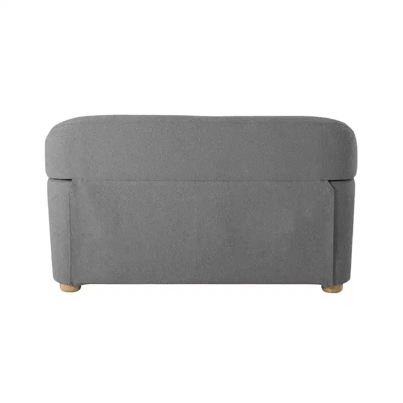 Lifestyle Solutions Jade Loveseat Gray Boucle