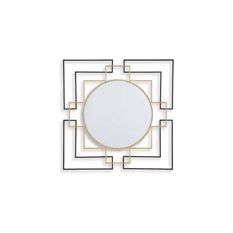 Signature Design by Ashley Oceanal Contemporary Wall Accent Mirror with Square Frame