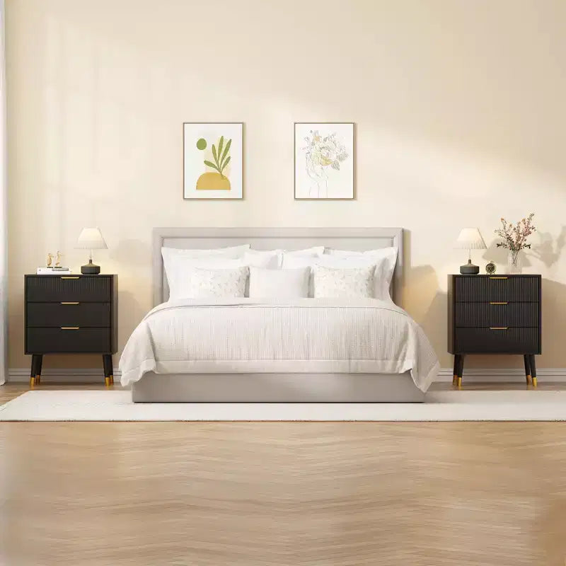 3 Drawer Dresser for Bedroom, Organizer Unit,Modern Closet Dressers Chest of Drawers